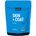 Skin and Coat supplement for dogs restores skin health, maintains coat shine and soothes hotspots